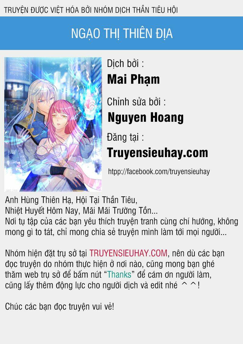 ngạo thị thiên địa chapter 138 - Next chapter 139